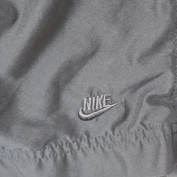 Vintage Nike Men's Cargo Shorts Size M Black Gray Relaxed Fit Mesh Lined - Picture 9 of 15